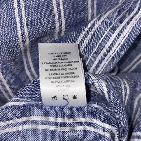Rails Linen blend button up - Picture 7 of 8